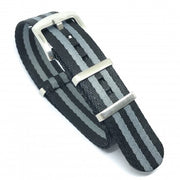 Seat Belt Nato - Black/Grey